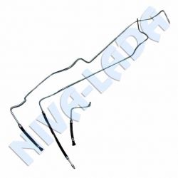 Трубка топливного трубопровода НИВА 21214, магистральные, Евро-3; 4, 21214-1104012-20; 21214-1104017-20; 21214-1104226-10 (3 детали)