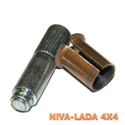 Втулка петли двери НИВА-Шевроле 2123-6106048 + ось петли