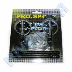 Замки на капот Sport черные