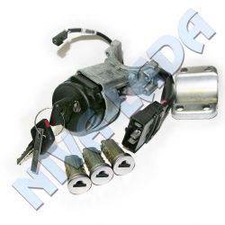 Замок зажигания НИВА-Шевроле 2123-6105006 и 3 личинки, единые ключи ДААЗ