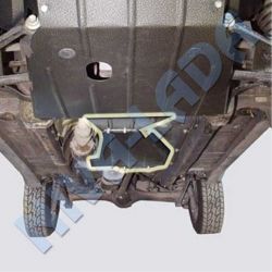 Защита КПП+КР НИВА 2123 "БРОНЯ" (Niva Chevrolet) Евро-3 "Техно-Сфера" ТС-0708 (аналог "Шериф")