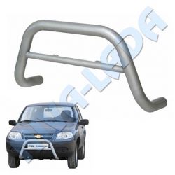 Защита бампера переднего НИВА-Шевроле RS ТС-0160