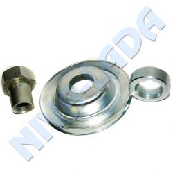 Шкив привода ГУРа 2131-3407184-10 на коленчатый вал + Гайка коленчатого вала НИВА 21214-1005054 и шайба 21214-3407192